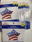 18 Inch Patriotic red , white ,and blue Balloons Qty 12