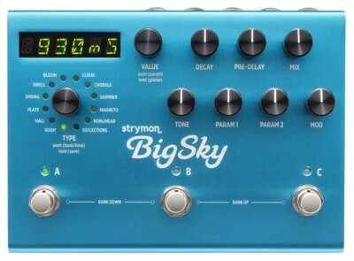 Strymon BigSky Reverberator Multi-reverb effect pedal - Image 1 of 4
