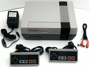 ORIGINAL Nintendo Entertainment System Video Game Bundle Set Kit NES Console OG - Picture 1 of 3