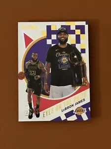 Panini Recon Eyes on the Prize Red #4 2020-21 LeBron James/199 Lakers - Imagen 1 de 4