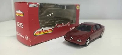 Alfa Romeo 166 Bordeaux Majorette 1:43 Usato + Box - Immagine 1 di 4