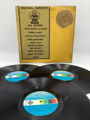 SONORA MATANCERA ALL-STARS TROPICAL CONCERT (ORFEON MEXI 3x VINYL LP SET ) VG+ - Image 1 of 4