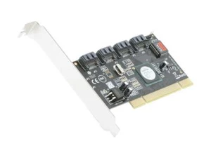 SYBA SY-PCI40010 PCI SATA II (3.0 Gb/s) RAID Controller Card - Photo 1/5