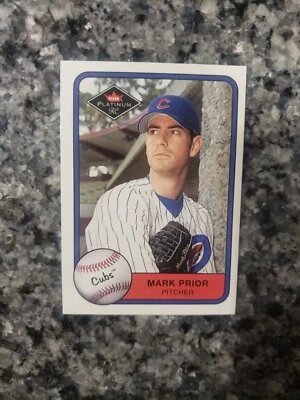 2001 Fleer Platinum Mark Prior RC Cubs Rookie  #529 - Image 1 of 2