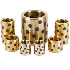 Oilless Graphite Lubricating Brass Bearing Bushing Sleeve - 245 Sizes Available