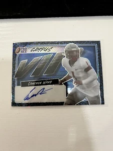 2023 Leaf Pro Set Campus VIP Cameron Ward Blue AUTO 3/15 - Picture 1 of 2