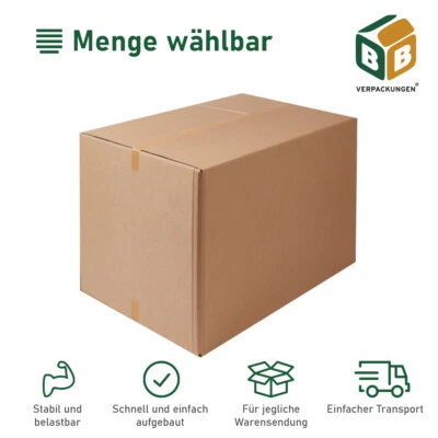BB-VERPACKUNGEN GMBH Faltkarton Maß: 1180 x 780 x 1070 mm stabil belastbar Palettenkarton 40 kg neu