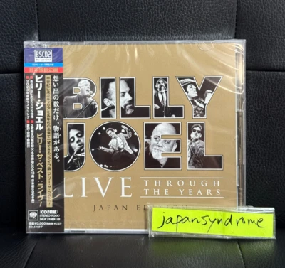 BILLY JOEL - LIVE THROUGH THE YEARS JAPAN EDITION 2023 Album New 2 CD - Image 1 of 2
