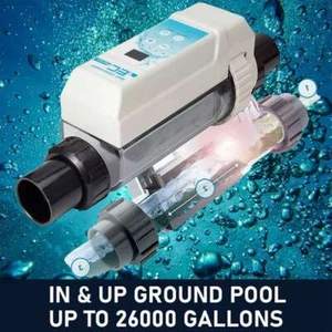 Clorinatore Acqua Salata per Piscina Impianto Generatore di Cloro 26000 Galloni - Foto 1 di 13