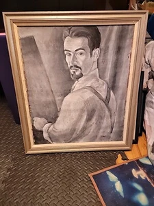 Bill Tytla Oil Painting Self-portrait 1929 #2 - Picture 1 of 10