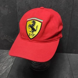 Ferrari Cap 1999 Official Licensed Peoduct Vintage Cap Rot 90s Sammler Selten - Picture 1 of 12