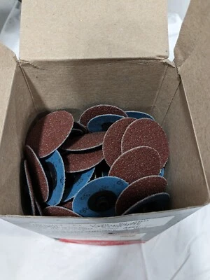 Superior Quick-Change Disc: Type S, 2" Dia, 36 Grit, AO, Coated Qty 100 A015317 - Image 1 of 4