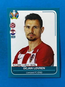 Figurine Panini Euro 2020 Preview CRO12 Dejan Lovren Croatia - Foto 1 di 1