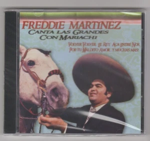 *FREDDIE MARTINEZ-"Canta Las Grandes Con Mariachi" *Tejano CD SEALED {S1} - Imagen 1 de 2