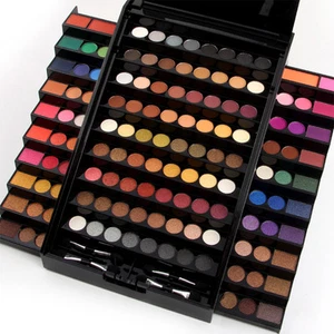 MISS ROSE All in one Makeup Kit eye shadow palette/blushes/powder 130 colors - Picture 1 of 8