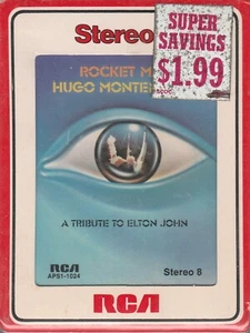 HUGO MONTENEGRO: "ROCKET MAN" FACTORY SEALED STEREO 8-TRACK TAPE 1975 - Imagen 1 de 3