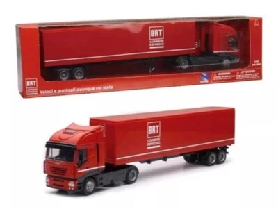 Iveco Stralis Container Camion Bartolini BRT - New Ray 1:43 Nuovo 1/43 - Immagine 1 di 2