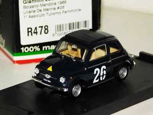 FIAT GIANNINI 500TV #16 BOLZANO 1968 BRUMM R478 1:43 - Foto 1 di 5