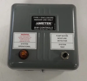 Ametek B/W Controls Moisture Detection Enclosure AME-8040-MD-G-L1-N1 - Picture 1 of 4