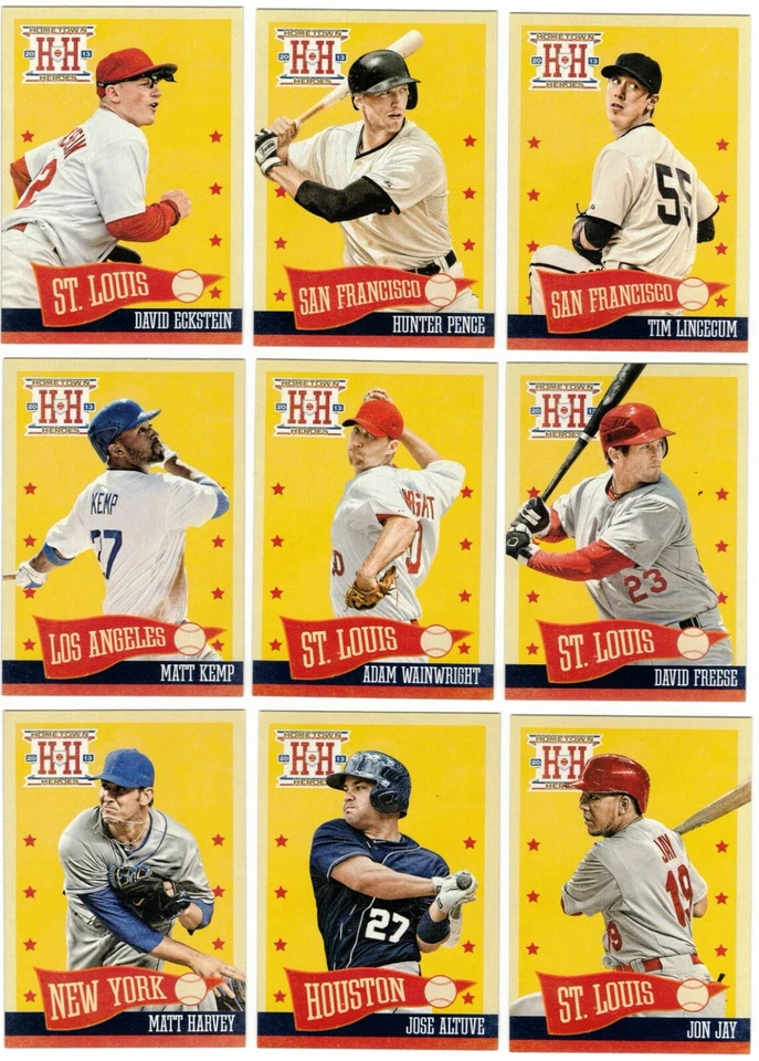2013 Panini Hometown Heroes You Pick the Base Card Finish Your Set - Image 1 of 1