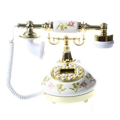 Antikes Designer Telefon Nostaie Fernrohr Uralt Telephon Aus Keramik MS-910 Q9S2 • 39.82€