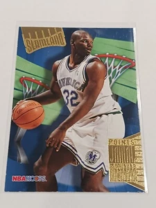 1995-96 NBA Hoops Jamal Mashburn Slamland #SL11 Dallas Mavericks - Picture 1 of 2