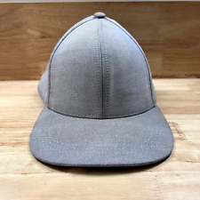 H&M Divided Cap Hat Adjustable Snap Back Gray Baseball Casual Solid