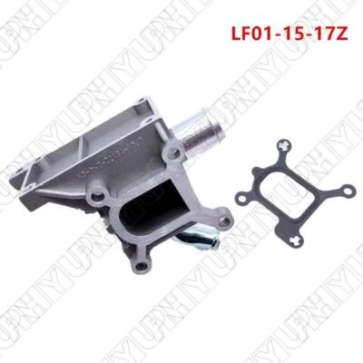 1x Cooling System Water Outlet with Gasket LF01-15-17Z LF011517Z For Mazda 3 5 6 - Image 1 of 4