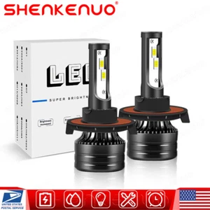 H13 LED HeadLight Bulbs 8000K for Polaris Ranger RZR 570/800/900/1000 XP - Picture 1 of 12