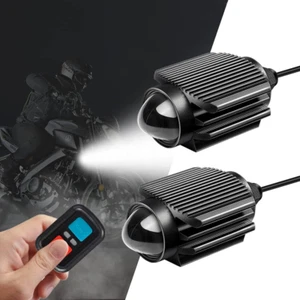 VSYSTO Motorcycle Headlight Motorcycle Spotlights Waterproof Additional Lights - Picture 1 of 6