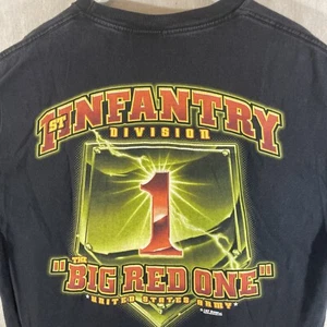 1st Infantry United States Army Herren 7.62 Design T-Shirt Schwarz XL Big Red One - Bild 1 von 6