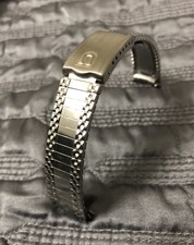 Universal Geneve USA Made Polerouter Microtor Steel Vintage Bracelet Band