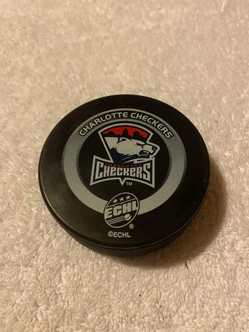 Charlotte Checkers ECHL Collectible Hockey Puck Cover