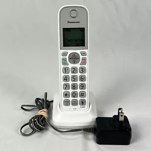 Panasonic KX-TGDA52 Cordless Handset with Charging Station PNLC1077 - White - Zdjęcie 1 z 12
