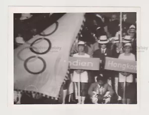 Captivating Hong Kong Intriguing Snapshot from the Olympic Parade Unusual Photo - Picture 1 of 7