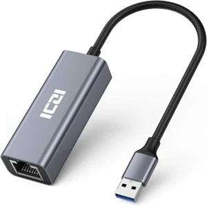 USB 3.0 Gigabit Ethernet LAN RJ45 1000Mbps Network Adapter For Windows PC Mac - Picture 1 of 7