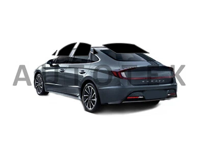 PreCut All Sides Window Film Any Tint Shade % For Hyundai Sonata Sedan 2020-2025 - Image 1 of 4