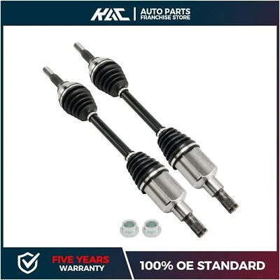 2PCS Front CV Joint Axles Shaft For 2004-2007 Buick Rainier 02-2006 GMC Envoy XL - Image 1 of 4