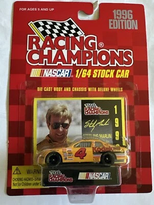 Racing Champions Stock Car #4 Sterling Marlin 1996 NASCAR Chevy Kodak Parts Plus Foto 1 de 4