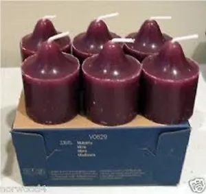 Partylite 1 box MULBERRY votives / low ship  NIB - Picture 1 of 1