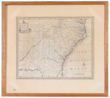1747 Map of the Provinces of North & South Carolina, Georgia & Florida, E. BOWEN