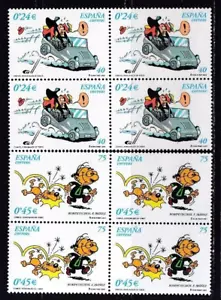 ESPAÑA - 2001 - Edifil 3839/3840 - Comics - Bloque 4 - MNH - Imagen 1 de 1