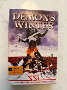 Demon's Winter Vintage Video Game for Commodore 64 Floppy Disk No Original Disk - Picture 1 of 7