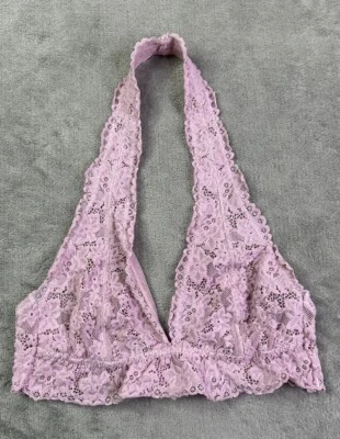 Sujetador Xhilaration Mujer Mediano Bralette Rosa Encaje Foto 1 de 3