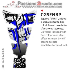 Paraserbatoio tank pad Monster blu Ducati Monster 600 620 695 696 750 - Foto 1 di 1