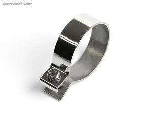 BASTUCK Edelstahl Auspuffschelle verstärkt Ø63mm SCH63 Schelle für alle Modelle - Picture 1 of 2