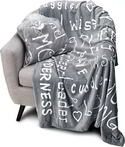 Manta Madre Mamá Peluche Lanzar Lancha Amoroso Cuidado Regalo 5 Colores Blankiegram - Imagen 1 de 13