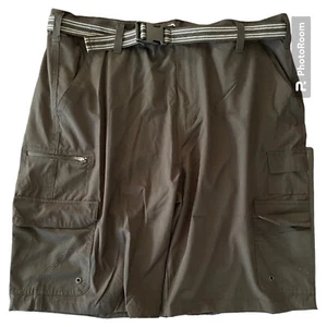 Iron Co Belted Stretch Performance Hybrid Cargo Shorts Schwarz Größe 38 - Bild 1 von 6