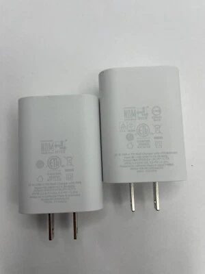 2x Cargador de Pared Belkin BOOSTCHARGE 25W PPS para iOS + Android Compatible - Blanco Foto 1 de 3