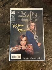 Buffy the Vampire Slayer: Willow & Tara Goldfoil #1 signed COA Chris Golden